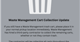 trash cart update march 2026